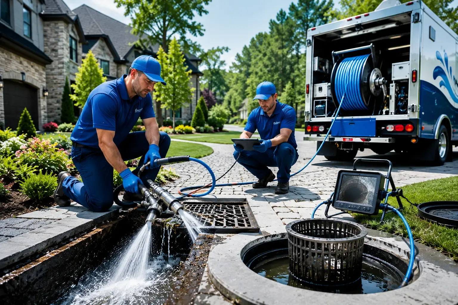 Local outdoor drain cleaning professionals in Russellville, MO